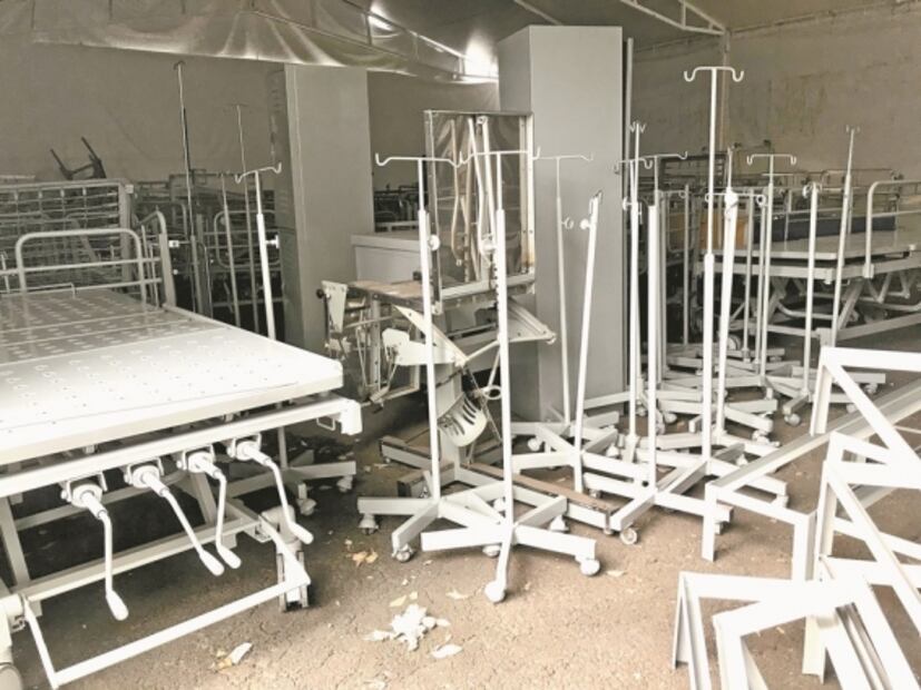 Personal de Clínica 32 del IMSS teme derrumbe