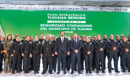 Tijuana duplica presupuesto en seguridad; destinan inversión histórica de mil 970 mdp