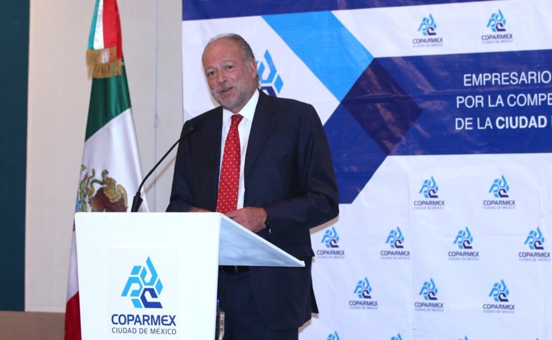 Federico Patiño, director General del Grupo Aeroportuario de la Ciudad de México. (Foto: Twitter @Coparmex_CDMX)