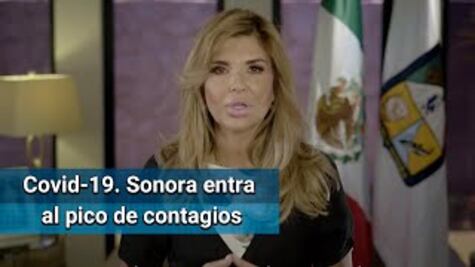 Quédate en casa, pide gobernadora Claudia Pavlovich a sonorenses ante Covid-19