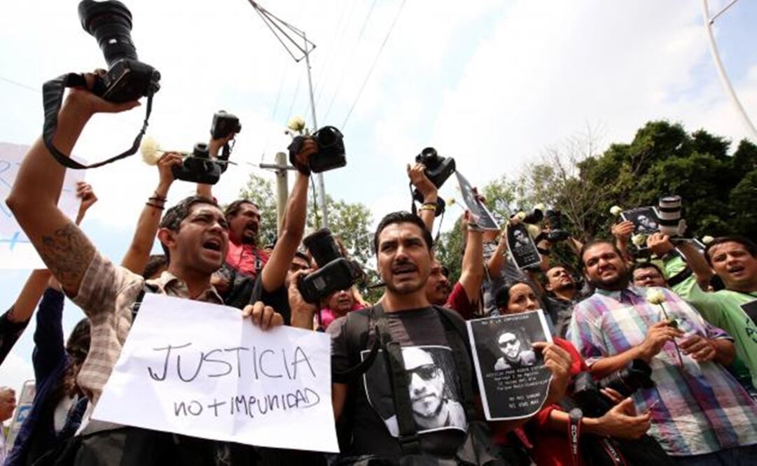 Protests against attacks on journalists - File photo/EL UNIVERSAL