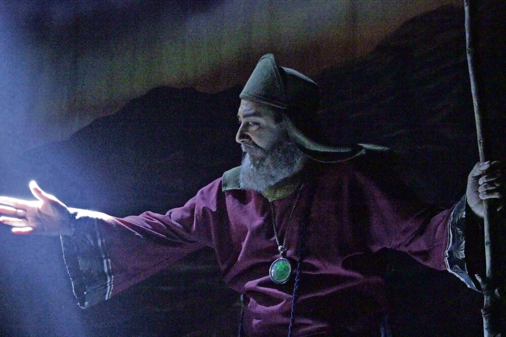 El cuarto rey mago busca llegar a Jesús pero se encuentra con obstáculos. Foto: Cortesía