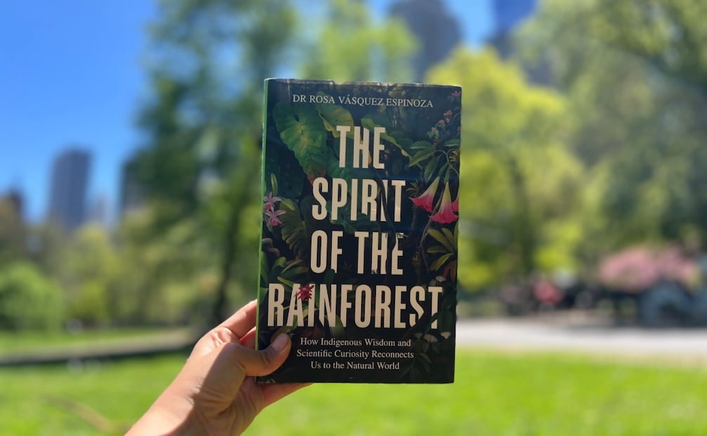 El libro de Vázquez es una expedición por la Amazonía, los conocimientos ancestrales y la ciencia. Foto: cortesía Rosa Vásquez
