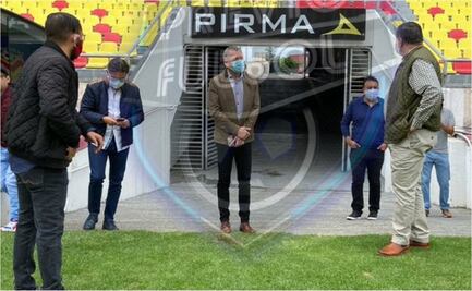 José Luis Higuera se reunió con socios y visitó el estadio Morelos