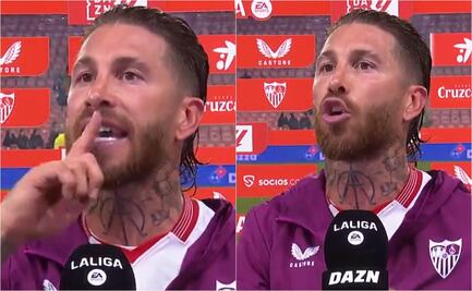 VIDEO: Sergio Ramos se encara con un aficionado en plena entrevista