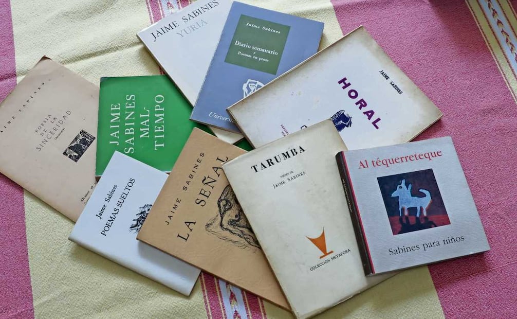 La amplia producción literaria de Jaime Sabines fue reconocida por otros grandes escritores, como Mario Benedetti y Octavio Paz. Foto: Fernanda Rojas / EL UNIVERSAL