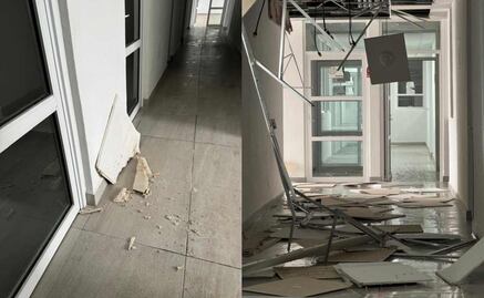 Tormenta Alberto causa desplome de plafones y anegaciones en laboratorio de Salud Pública de Hidalgo