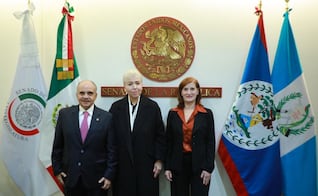 Senado releva a Romeo Ruiz, pareja de Layda Sansores, como embajador de Guatemala; es sustituido por Luz Elena Baños