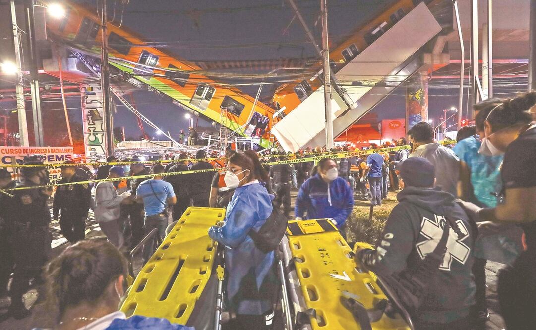 El accidente dejó 26 muertos y casi un centenar de heridos, 19 continúan hospitalizados. Foto: ARCHIVO EL UNIVERSAL