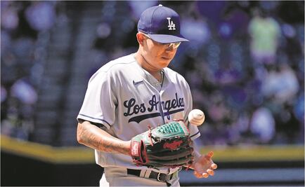 Julio Urías, tercero en las votaciones por el Cy Young