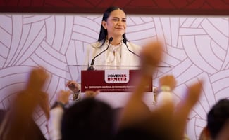 Ariadna Montiel asiste a Campamento Nacional de Formación Política de Jóvenes de Morena; llama a el trabajo territorial