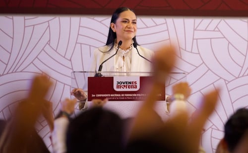 Ariadna Montiel asiste a Campamento Nacional de Formación Política de Jóvenes de Morena; llama a el trabajo territorial