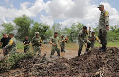 Aplican plan de emergencia por inundaciones y desbordamientos en Guasave