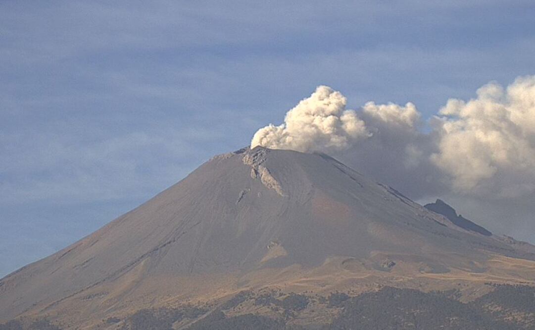 Prevén caída de ceniza volcánica en Estado de México, Puebla y Morelos