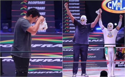 VIDEO: Carlos Sansores, taekwodoín mexicano hace épica presentación junto a Místico en la Arena México