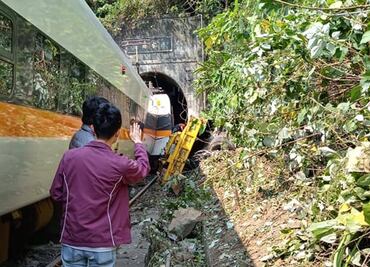 Reportan al menos 4 muertos y 27 heridos tras descarrilamiento de tren en Taiwán