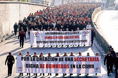 Demandan crear la secretaría de bomberos