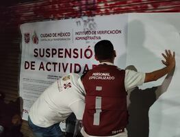 Autoridades del Invea y de Protección Civil impiden fiestas clandestinas en colonias Roma y Obrera; colocan sellos de clausura