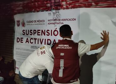 Autoridades del Invea y de Protección Civil impiden fiestas clandestinas en colonias Roma y Obrera; colocan sellos de clausura