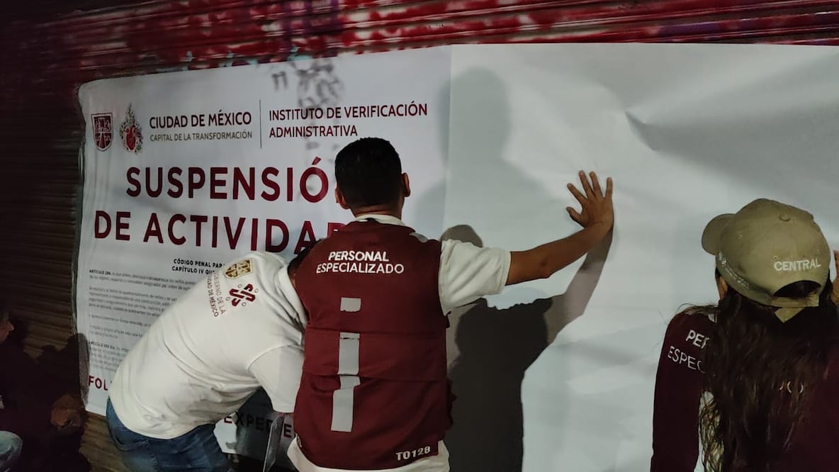 Autoridades del Invea y de Protección Civil impiden fiestas clandestinas en las colonias Roma y Obrera. (Foto: especial)