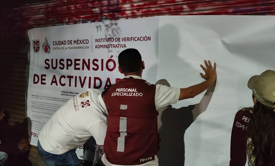 Autoridades del Invea y de Protección Civil impiden fiestas clandestinas en las colonias Roma y Obrera. (Foto: especial)