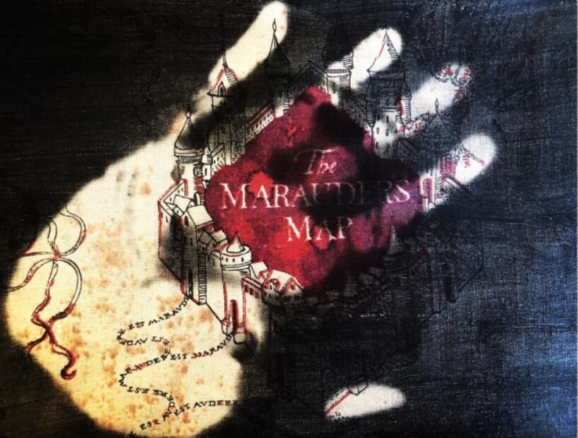 Lanzan cubrebocas “mágicos” de Harry Potter que esconden al mapa merodeador