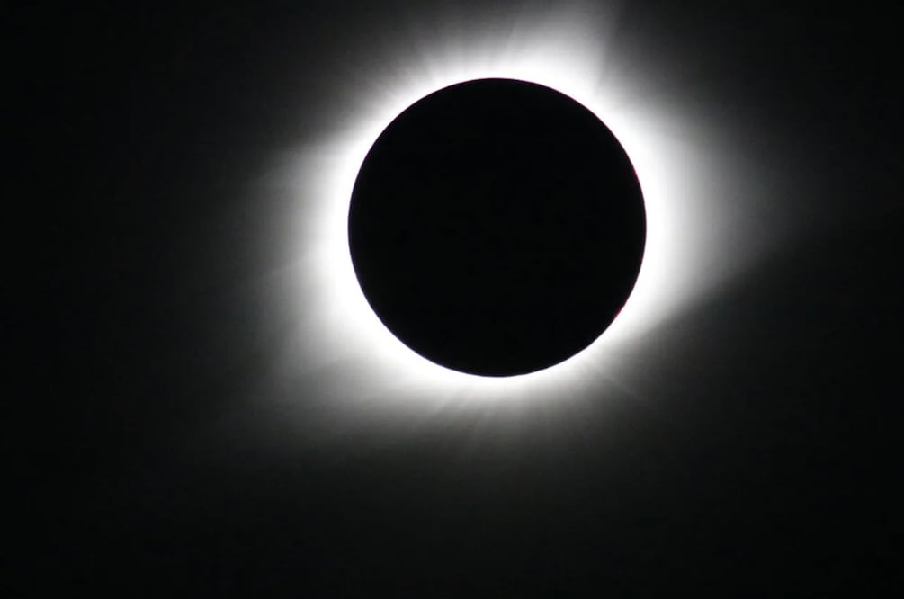 El próximo 8 de abril podrá observarse un eclipse solar. Foto: NASA