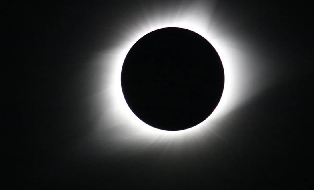 El próximo 8 de abril podrá observarse un eclipse solar. Foto: NASA