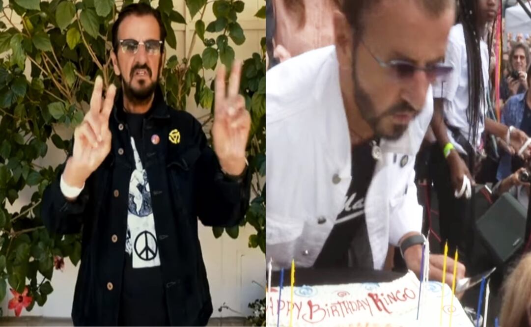 Ringo Starr cumple hoy 84 años.
Fotos: Instagram