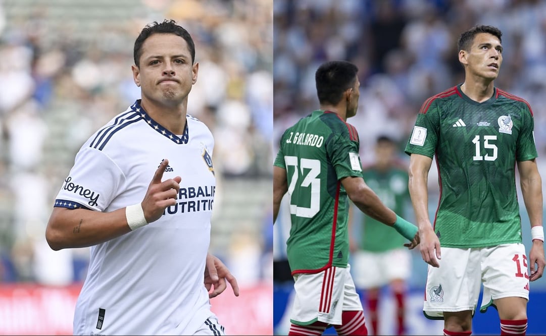 Javier Hernández y la Selección Mexicana - FOTO: Especial
