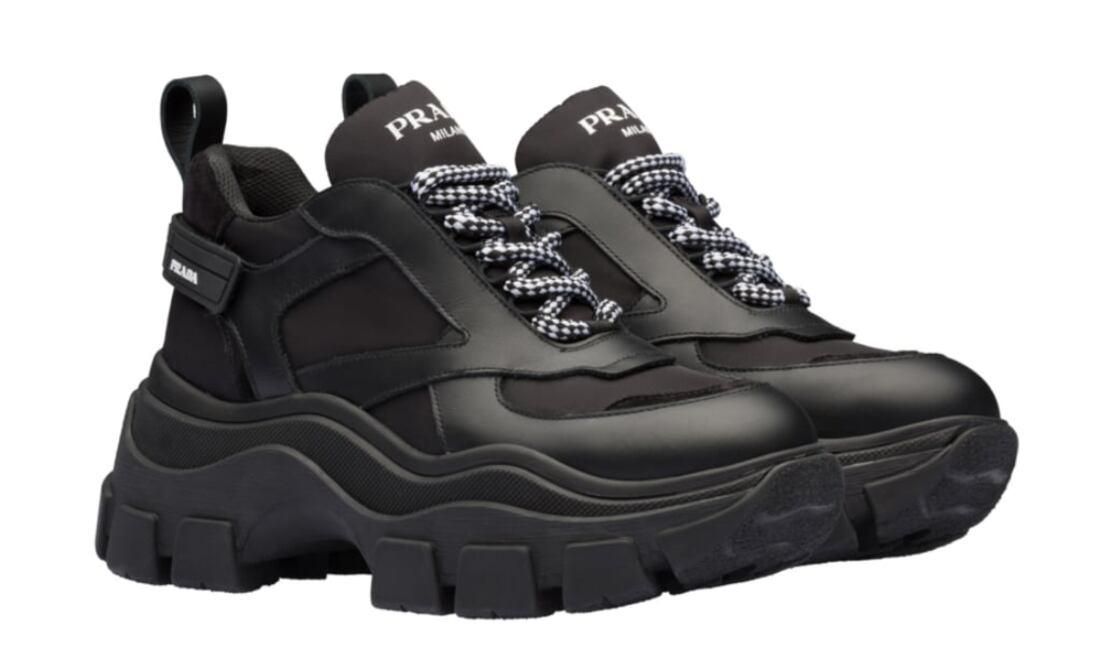 La tendencia de los "ugly sneakers" se apodera de la firma italiana. Foto: Cortesía