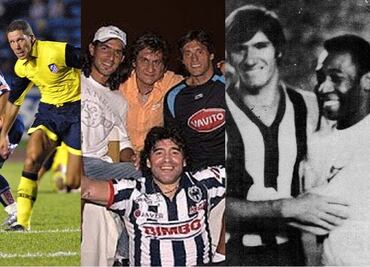 Lionel Messi se una a las leyendas del futbol que jugaron contra Monterrey