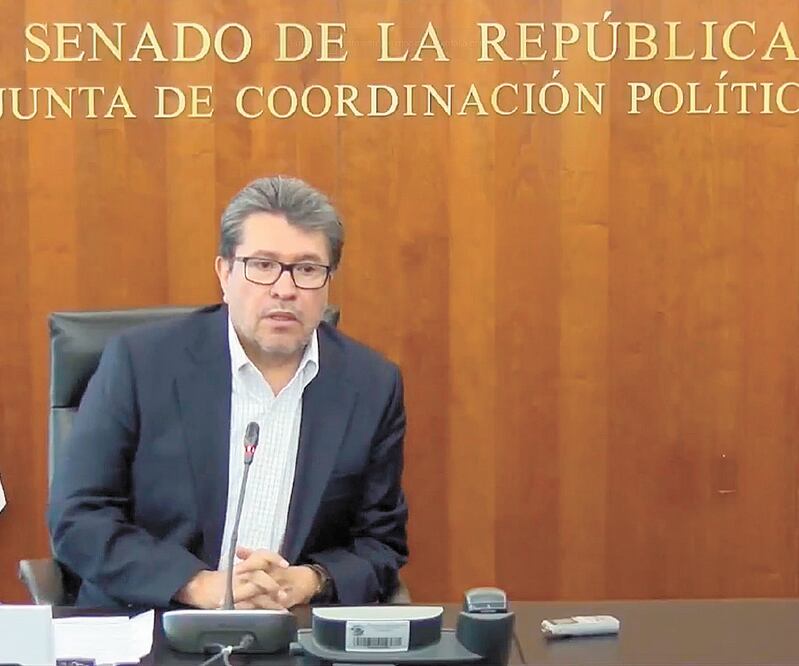 El senador Ricardo Monreal detalló en conferencia que están pendientes de las negociaciones para aceptar o rechazar acuerdos de última hora. Foto: TOMADA DE TWITTER