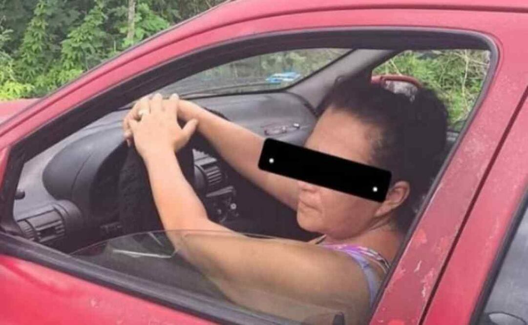 La mujer fue confrontada por algunos testigos y solo aseguró que el lomito no era suyo. Foto: Especial