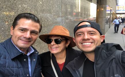 Tras polémica por el uso de peluca, Peña Nieto reaparece en Nueva York 