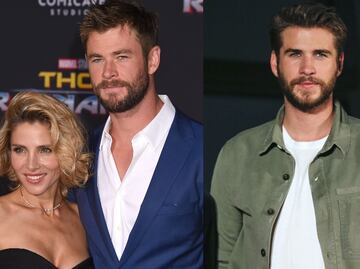 Captan a Chris Hemsworth y su hermano Liam, en compañía de mujeres, mientras su esposa Elsa Pataky está en España