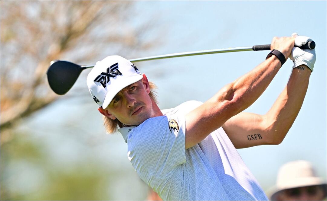 Jake Knapp vivió una ronda de ensueño y alcanzó la cima de la clasificación en el Mexico Open at Vidanta 2024 / FOTO: Cortesía Mexico Open at Vidanta