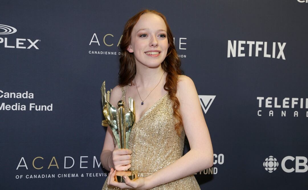 Foto de la actriz Amybeth McNulty, de la serie "Anne with an E". Foto: REUTERS/Carlos Osorio, archivo