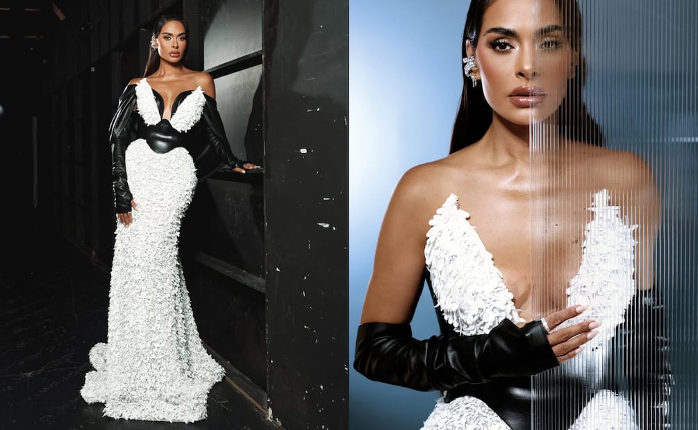 En blanco y negro, Galilea Montijo demuestra que el contraste clásico nunca pasa de moda. Foto: Instagram @galileamontijo