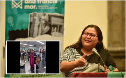“Acá no nos saltamos filas”, dice Citlalli Hernández ante retraso en su viaje a Chiapas
