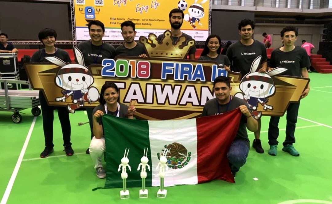 Camarillo Gómez said she was proud to have been among the first places, because they competed with robots manufactured by companies and not by students - Photo: Taken from TECNM's official website