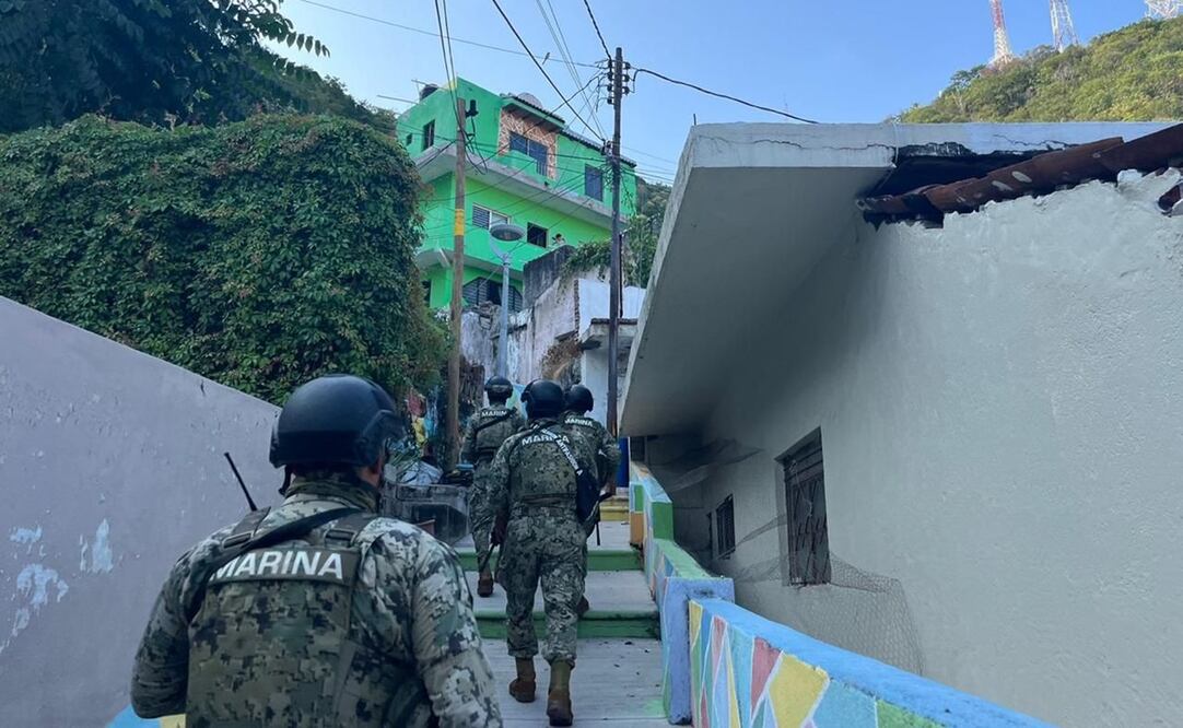 La Marina Armada intensificó los operativos para desmantelar las redes criminales que operan en el puerto de Manzanillo, Colima. Foto: Especial