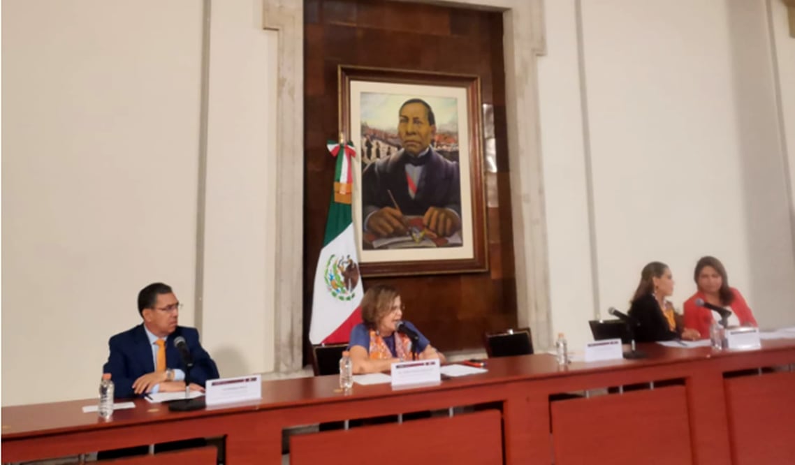 La titular de la Secretaría de Gobernación, Luisa María Alcalde Luján, encabezaría este miércoles su primer evento público. Foto: Eduardo Dina