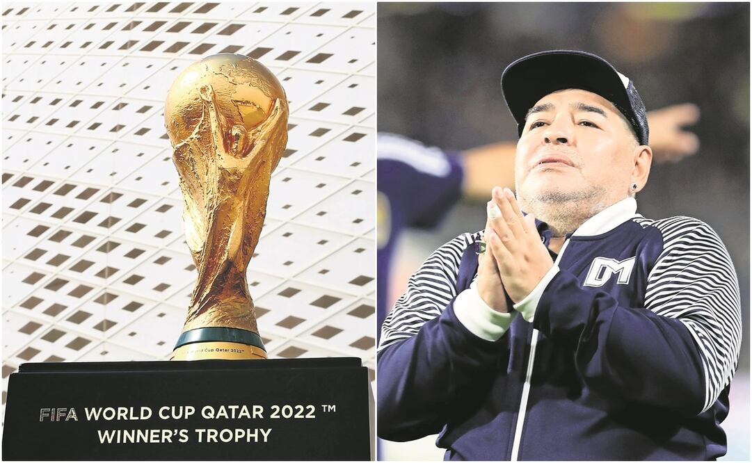 Buscan llevar el corazón de Diego Armando Maradona al Mundial de Qatar 2022 / FOTO: ESPECIAL