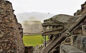 Templo de Quetzalcóatl en Teotihuacán se desmorona