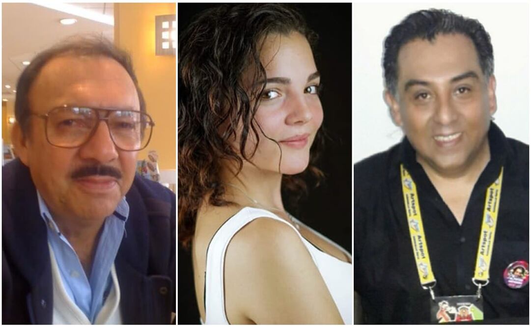 Gonzalo Curiel, Andrea Arruti y Luis Alfonso Mendoza. Fotos: Archivo