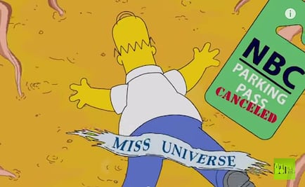 Los Simpsons se burlan de Donald Trump