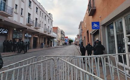 Blindan centro de Querétaro por 109 aniversario de la Constitución de 1917; esperan llegada de Sheinbaum