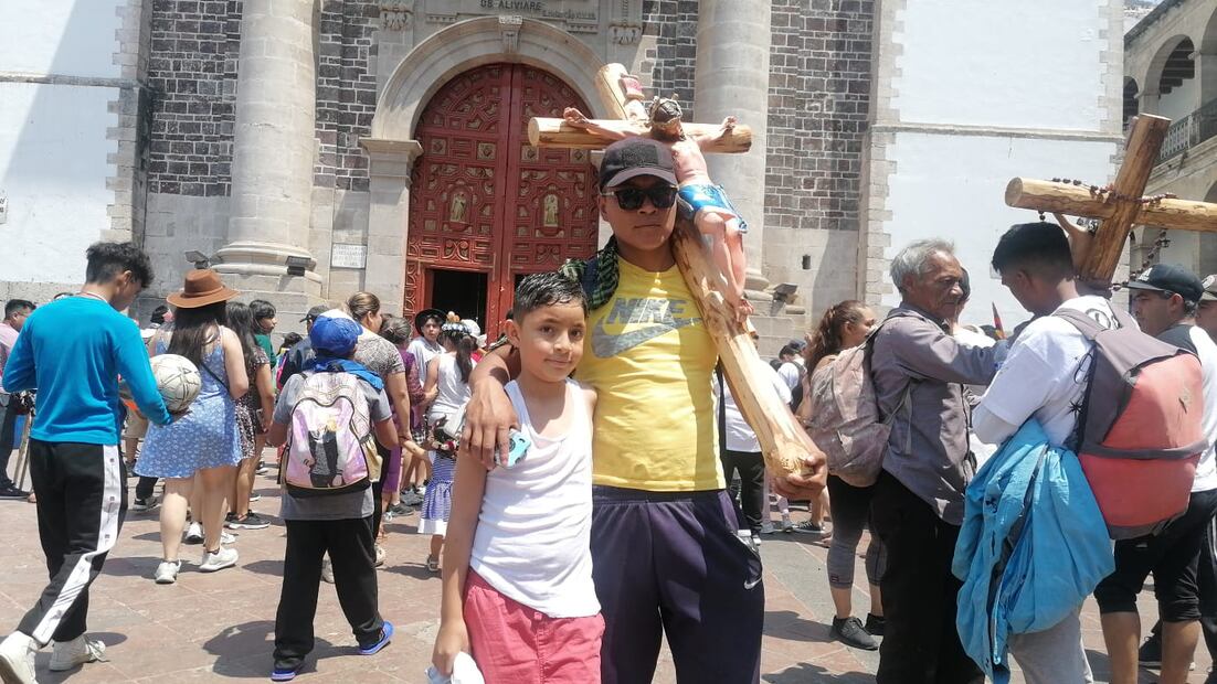 En este sitio se esperan más de 100 mil personas desde hoy y hasta el domingo. Foto: Claudia González