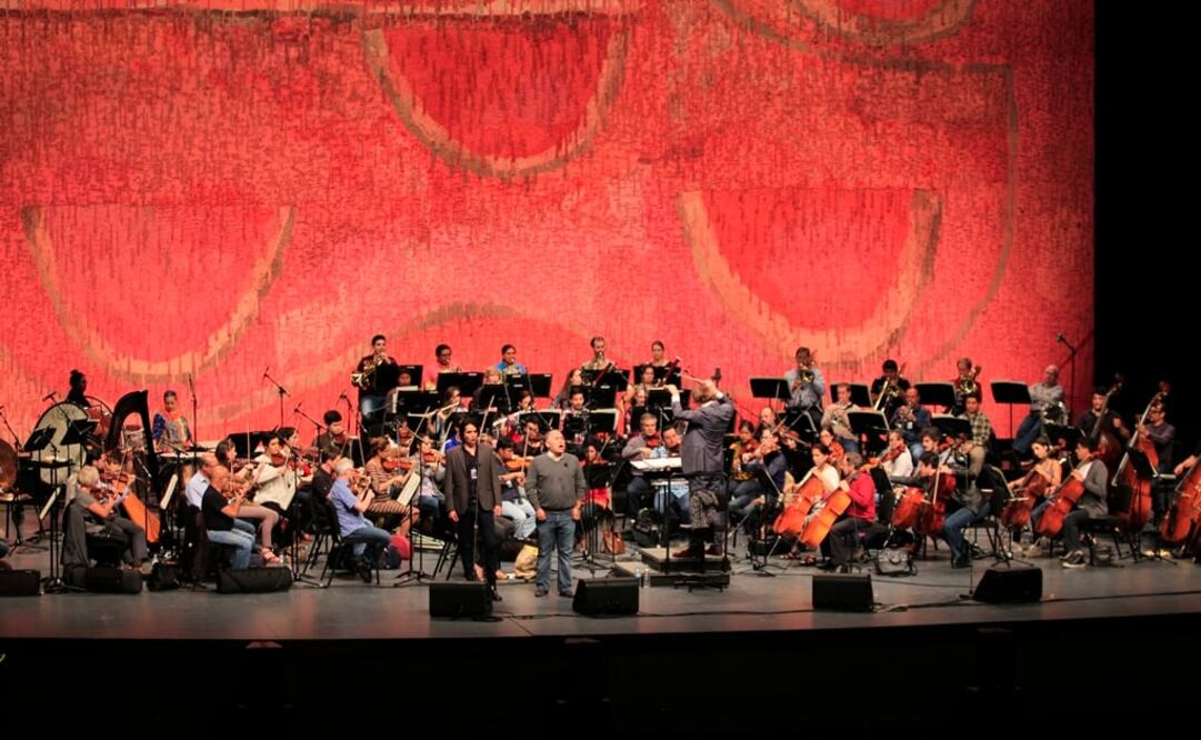 Ensayo para el concierto que Javier Camarena dio en el Auditorio Nacional. Foto: Nadya Murillo / EL UNIVERSAL